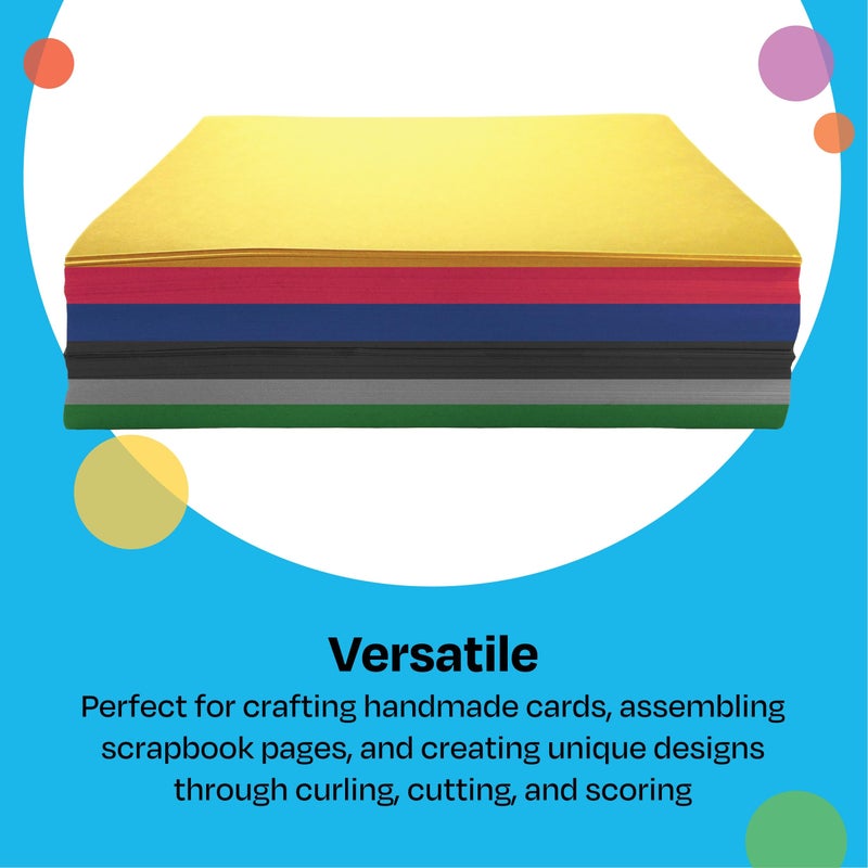 Childcraft Construction Paper, 9 x 12 Inches, Assorted Colors, 500 Sheets - Image 3